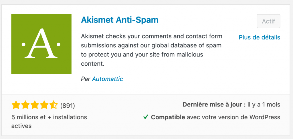 plugin-wordpress-gratuit-akismet-anti-spam